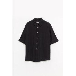 OUR LEGACY CHAR BLACK DUSTVEIL CUPRO BEYOND SHIRT